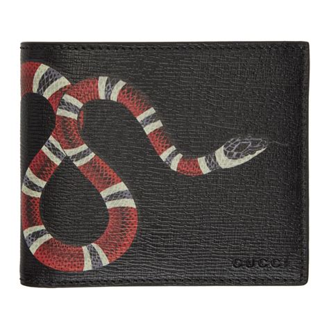 gucci snake belt black|gucci wallet snake original.